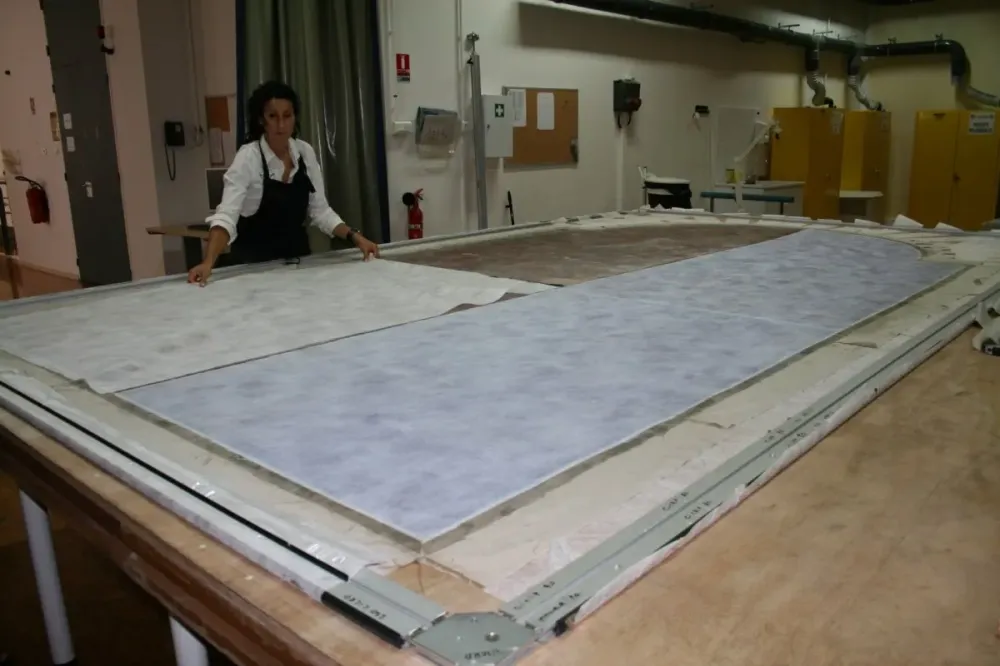 traitement des supports toile