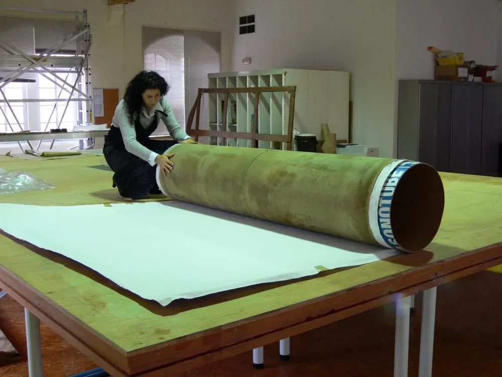 traitement des supports toile