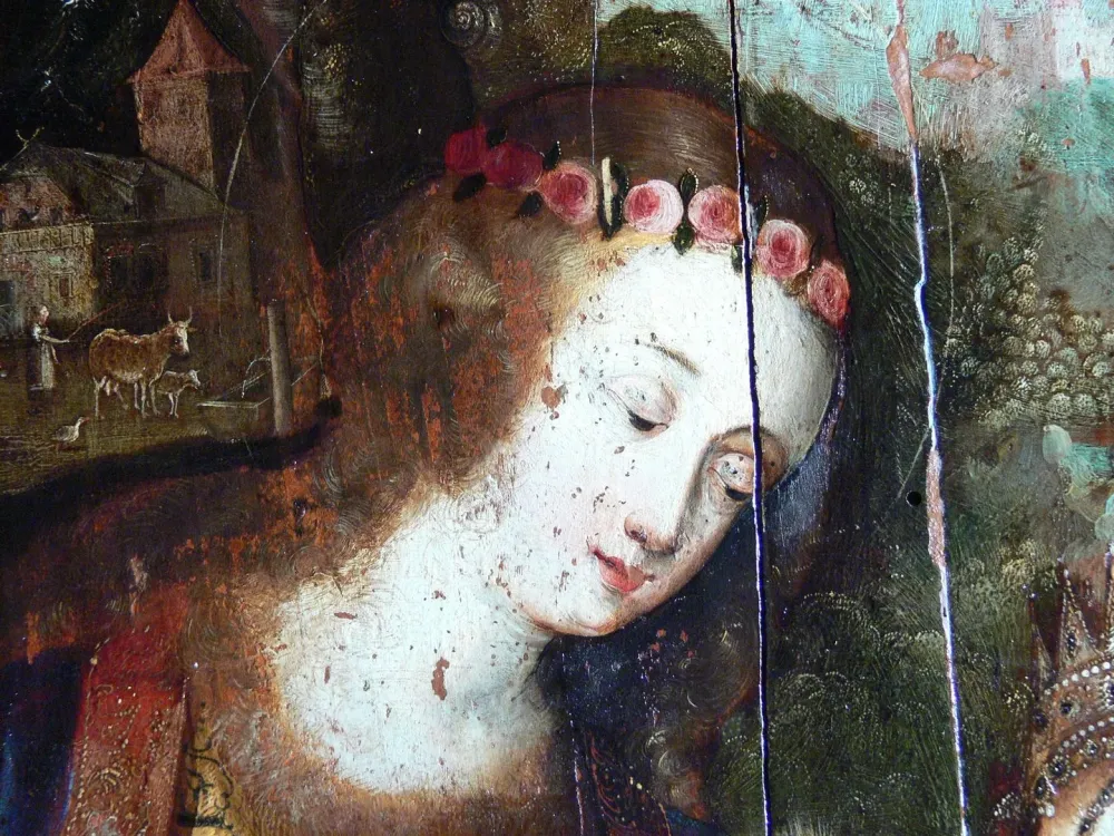 découvertes sous d'anciennes restaurations (8)