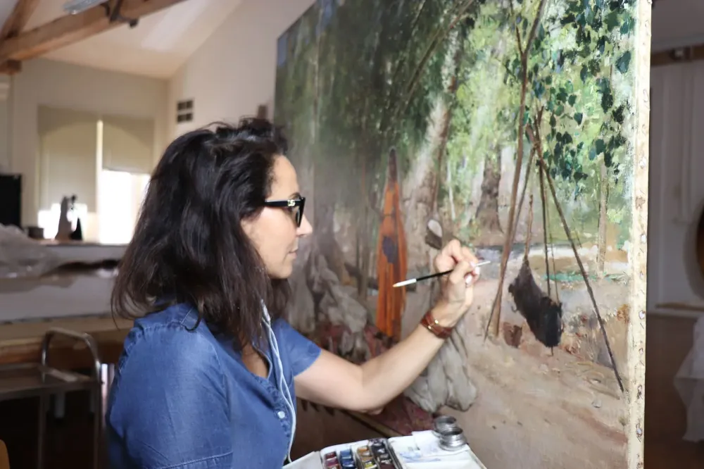 restauration de tableau